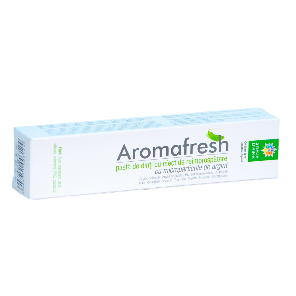 Pasta de dinti Aromafresh, 100 ml, Steaua Divina