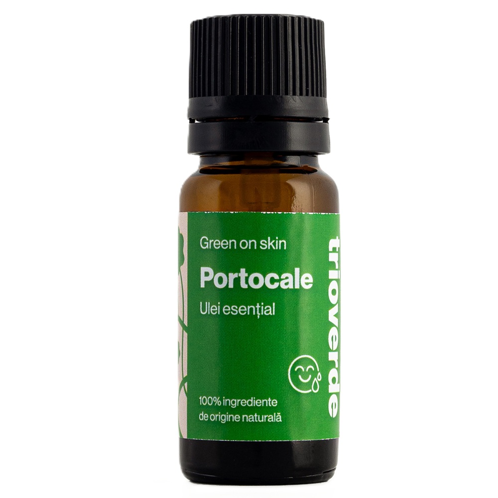 Ulei esential de Portocale, 10 ml, Trio Verde