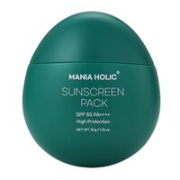 Crema protectie solara SPF50+ PA++++, Sunscreen Pack, 50 g, Mania Holic