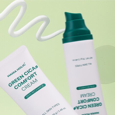Crema de fata cu efect calmant, Green Cica Comfort, 70 g, Mania Holic 745364