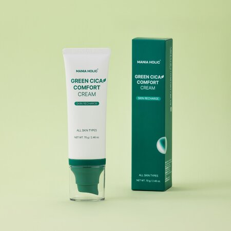 Crema de fata cu efect calmant, Green Cica Comfort, 70 g, Mania Holic 745363