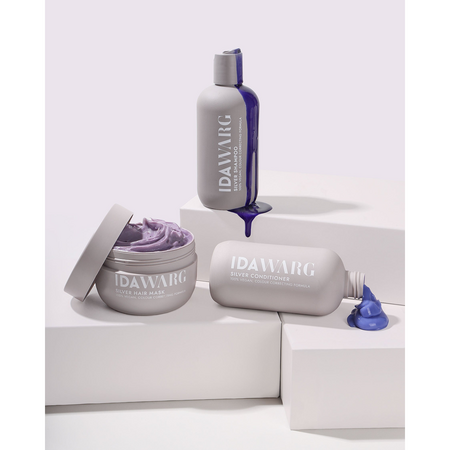 Masca de par cu pigment violet Silver, 250 ml, Ida Warg 745387