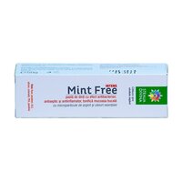 Pasta de dinti Mint Free Santoral, 40 ml,  Steaua Divina 