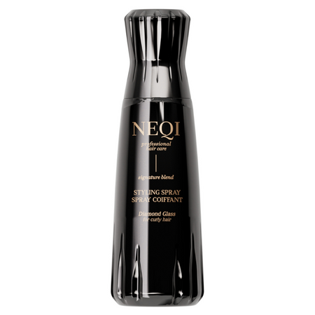 Spray de finisare pentru par cret Diamond Glass Curly, 180 ml, Neqi