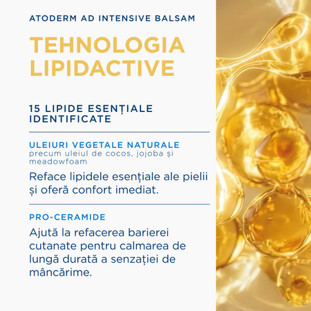 Balsam anti-mancarime pentru fata si corp Atoderm AD Intensive, 200 ml, Bioderma 745578
