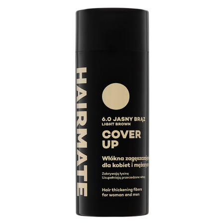 Fibre de bumbac pentru par cu aspect mai des  6.0 Saten deschis Cover Up, 22 g, Hairmate 745629