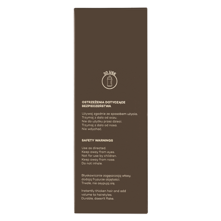Fibre de bumbac pentru par cu aspect mai des  6.0 Saten deschis Cover Up, 22 g, Hairmate 745628