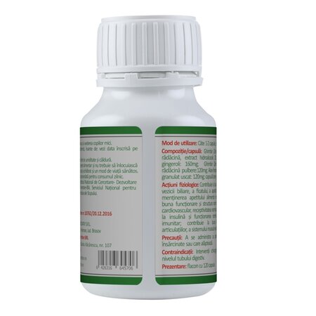 Ghimbir Detox, 120 capsule, Health Nutrition 745647