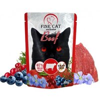 Hrana umeda cu vita pentru pisici, 300 g, Fine Cat Exclusive