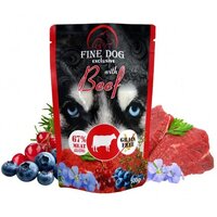 Hrana umeda cu vita pentru caini, 500 g, Fine Dog Exclusive