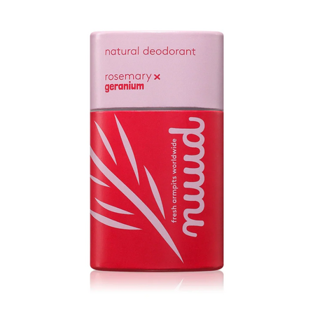Deodorant natural stick cu rozmarin si geranium, fara saruri de aluminiu, 45g, Nuud