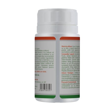 Castravete Tibetan, 60 capsule, Health Nutrition 745716