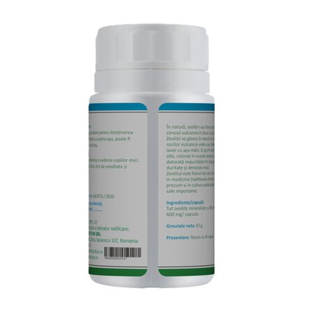 Zeolit, 90 capsule, Health Nutrition 745737