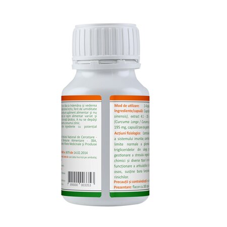Ciuperca Tibetana, 180 capsule, Health Nutrition 745745