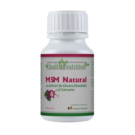 MSM Natural, 180 capsule, Health Nutrition