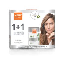 Pachet Capsule pentru par, 2x60 capsule, Merz Spezial