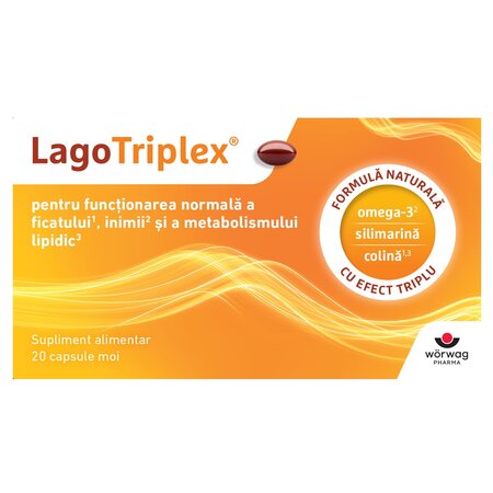 LagoTriplex, 20 capsule moi, Worwag Pharma