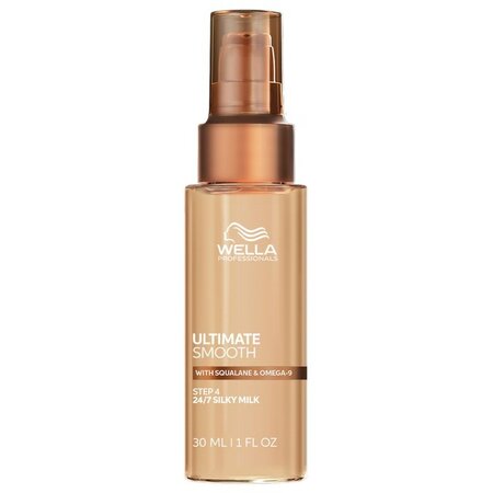 Lapte de par leave-in cu protectie termica si anti-frizz Ultimate Smooth, 100 ml, Wella Professionals