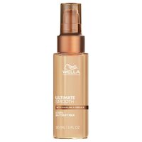 Lapte de par leave-in cu protectie termica Ultimate Smooth Silky Milk, 30 ml, Wella Professionals