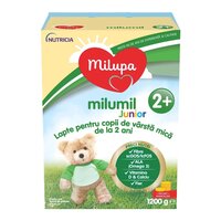 Formula de lapte Milumil Junior 2 ani+, 1200 g, Milupa