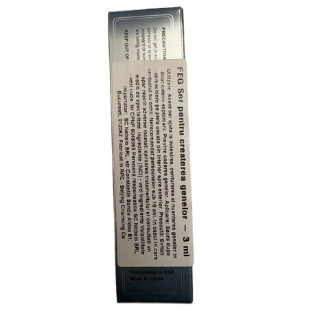 Ser activator pentru cresterea genelor Eyelash Enhancer, 3 ml, FEG 746440