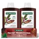Pachet Sampon cu chinina si floare de colt, 2x400 ml, Klorane 746540