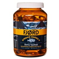 Omega 3 Strong, 80 capsule, Fjord