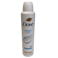 Deodorant spray antiperspirant Women Classic Fresh, 250 ml, Dove