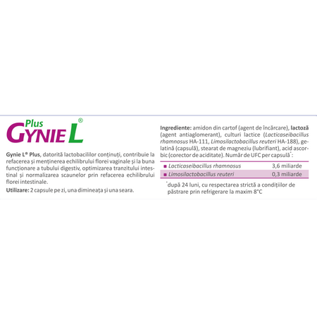 Gyniel Plus, 20 capsule, Hyllan 747055