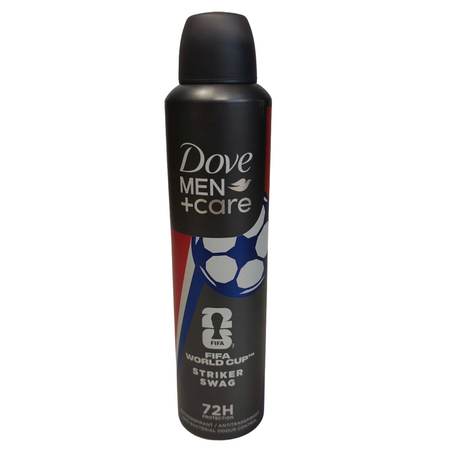 Antiperspirant spray pentru barbati Men Care Fifa World Cup Striker Swag, 250 ml, Dove