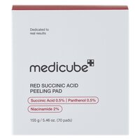 Dischete exfoliante cu acid succinic si panthenol, 70 bucati, Medicube