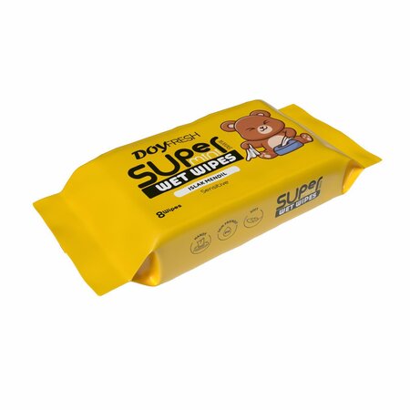 Servetele umede 8in1 Super Mini Yellow, 64 bucati, Doyfresh 747205