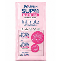 Servetele umede 8in1 Super Mini Intimate, 64 bucati, Doyfresh