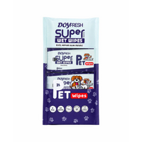 Servetele umede 8in1 Super Mini Pet Care, 64 bucati, Doyfresh