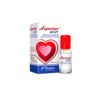 Aspenter Acut, 300 mg pulbere și solvent pentru soluție orală, 1 flacon x 15 ml, Terapia