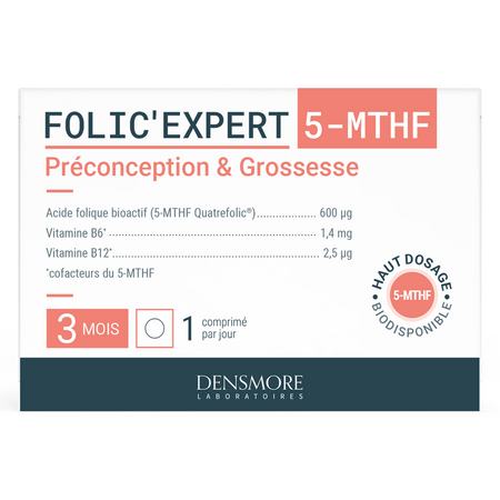 Folic Expert, 90 tablete, Densmore Laboratoires