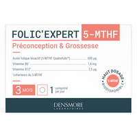 Folic Expert, 90 tablete, Densmore Laboratoires