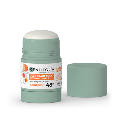 Deodorant stick reincarcabil 48h, Citrus Fruit, 50g, Centifolia 747534