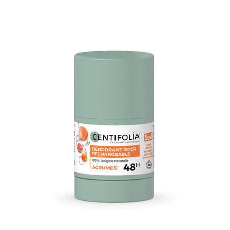 Deodorant stick reincarcabil 48h, Citrus Fruit, 50g, Centifolia