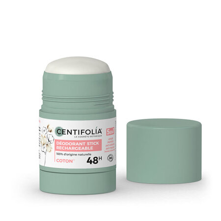 Deodorant stick reincarcabil 48h, Cotton Flower, 50g, Centifolia 747542