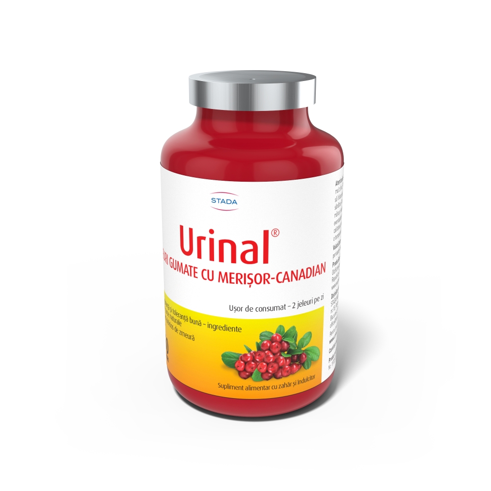 Urinal Gummies, 60 jeleuri, Walmark