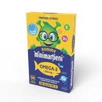 Jeleuri Minimartieni Gummy Omega, 30 jeleuri