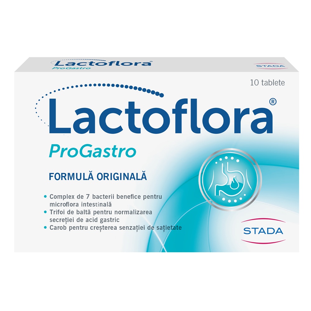 Lactoflora ProGastro, 10 tablete, Stada