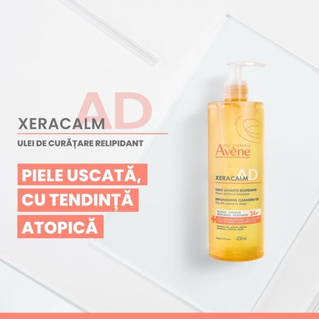 Ulei de curatare Xeracalm A.D., 1000 ml, Avene 748374