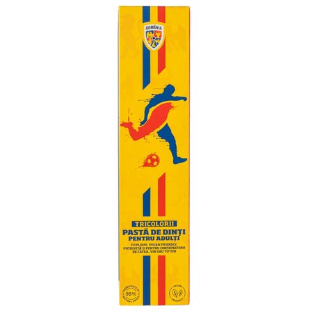 Pasta de dinti, 100 ml, Tricolorii