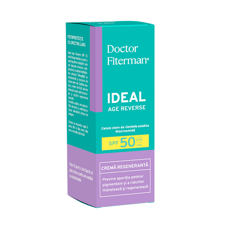 Crema regeneranta cu SPF50 Ideal Age Reverse, 50 ml, Doctor Fiterman 748514