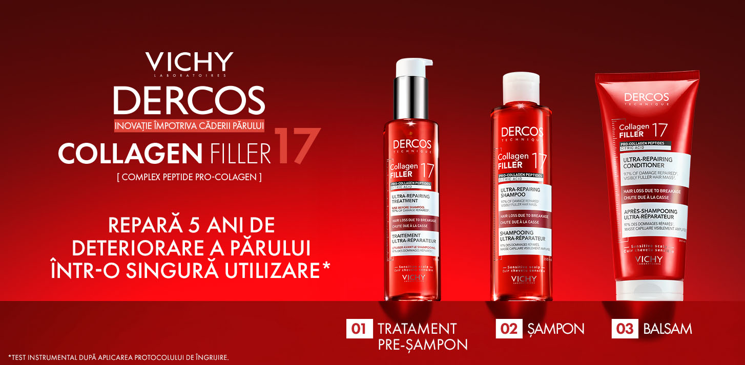 Dercos Collagen Filler 17 - Set complet