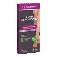 Benzi depilatoare Picioare & Corp toate tipurile de piele, 16 bucati, Doctor Fiterman