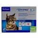 Solutie impotriva puricilor si capuselor pentru pisici Effipro Duo, 4 pipete, Virbac 747950