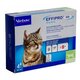 Solutie impotriva puricilor si capuselor pentru pisici Effipro Duo, 4 pipete, Virbac 747951